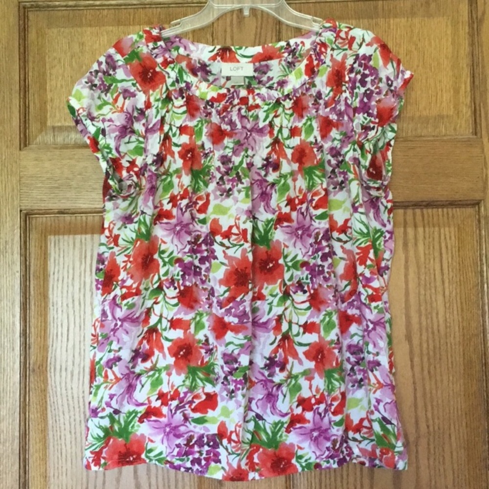 Loft Floral Top
